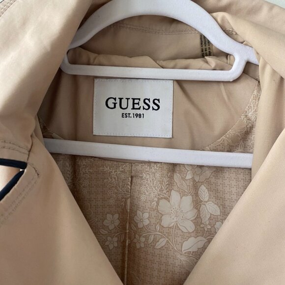 GUESS Double Breasted Trench Coat - Picture 5 of 11